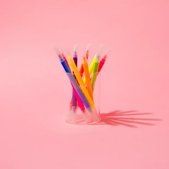 Кольорові неонові маркери (9шт) - Зображення 2