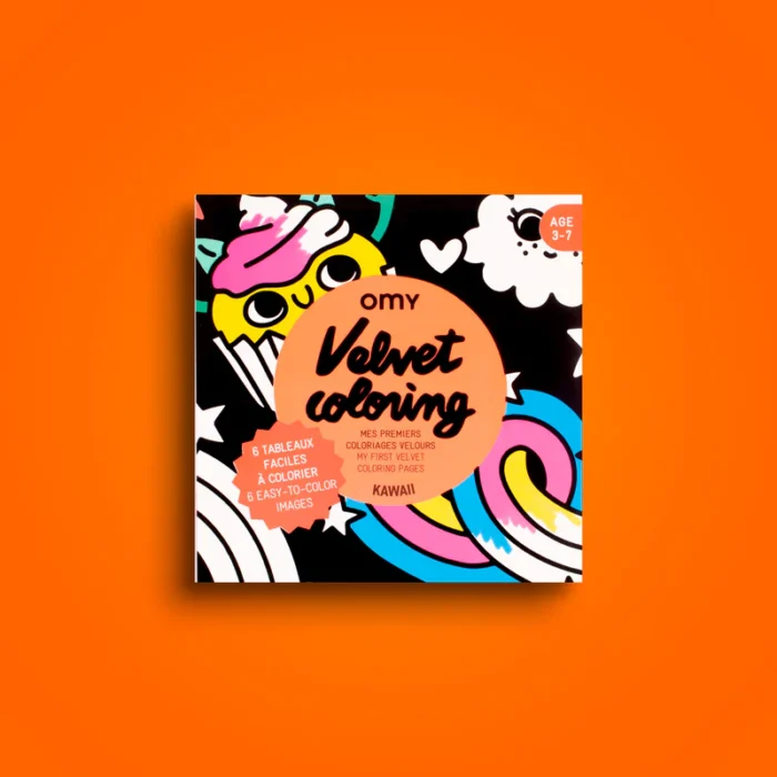 Вельветова розмальовка Kawai - Зображення 1