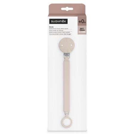 Кліпса для пустушки,  Wonder /нюдова (8426420085076)