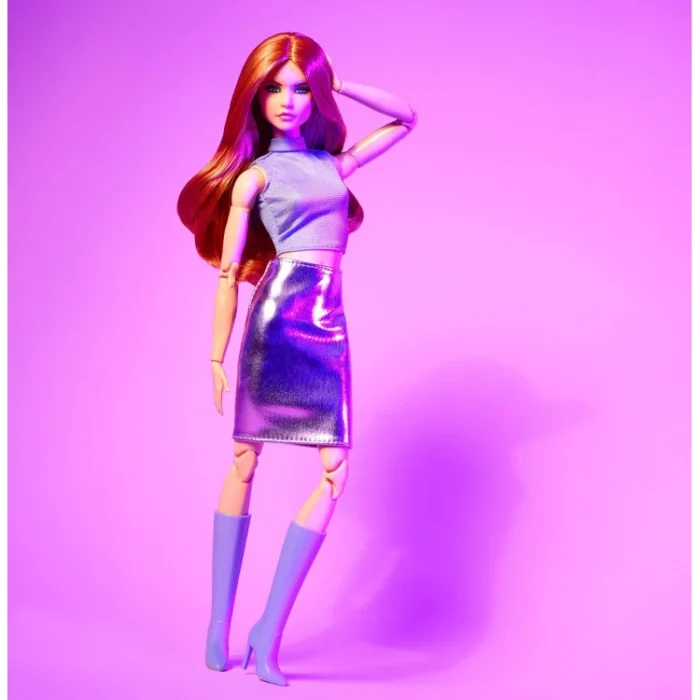 Лялька Барбі колекційна Руда з довгим волоссям Barbie Signature Looks Modern Y2K Fashion, Red Hair #20 (HRM12) - Зображення 4