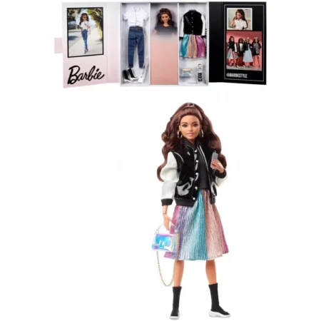 Лялька Барбі колекційна Стиль Barbie Signature BarbieStyle Fully Poseable Fashion Fall Doll #4