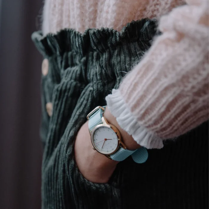 Годиннник з ремінцем Millow Opale Aqua Green - Зображення 3