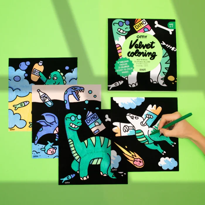 Вельветова розмальовка Dino - Зображення 2