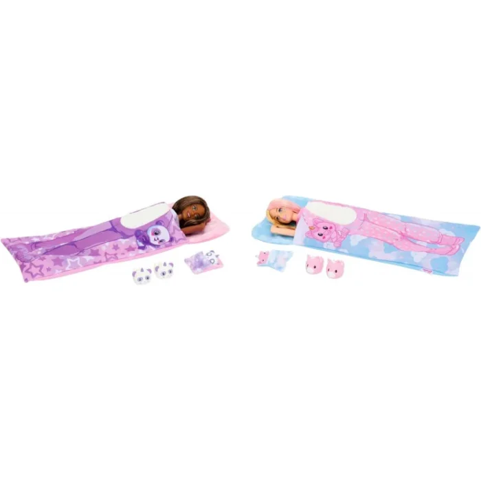 Набір ляльок Barbie Cutie Reveal Cozy Cute Tees Slumber Party - Зображення 2