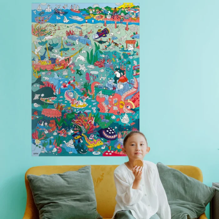 Постер з стікерами Okean  (100 70) - Зображення 4