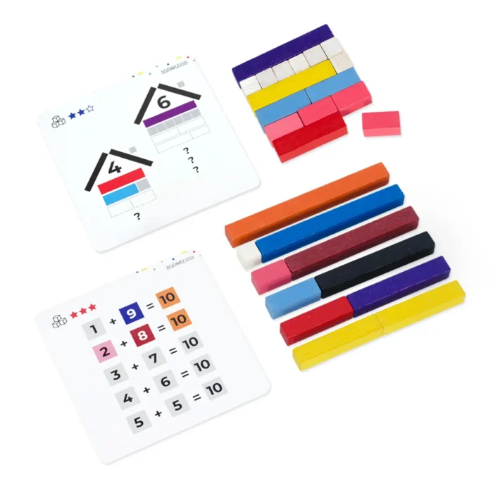 Палички для лічби кольорові за методикою Кюїзенера Ігротеко - Зображення 2