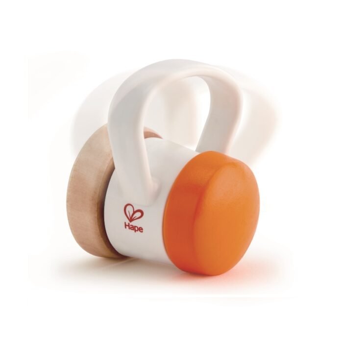 Брязкальце-ролик дерев'яне Hape з ручкою (E0017) - Зображення 2