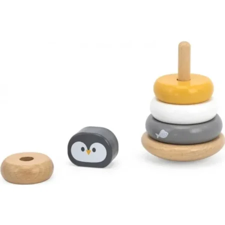Дерев'яна пірамідка Viga Toys PolarB Пінгвінчик (44205) - Зображення 5