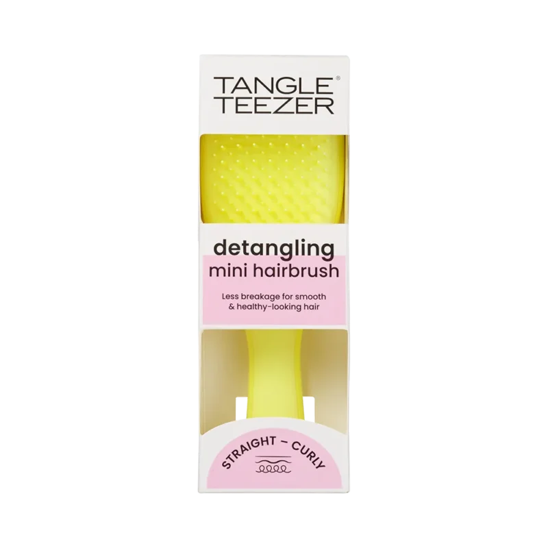 Щітка для волосся Tangle Teezer The Wet Detangler Mini Hyper Yellow
