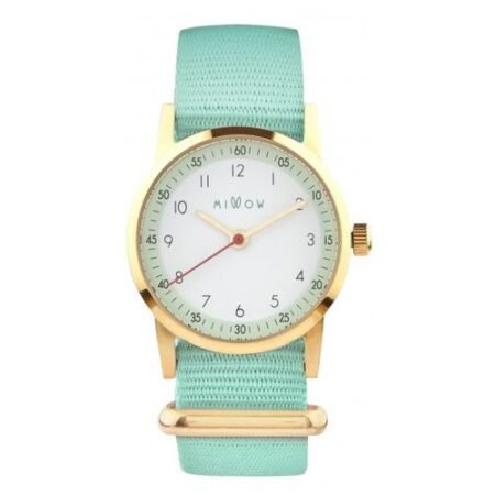 Годиннник з ремінцем Millow Opale Aqua Green