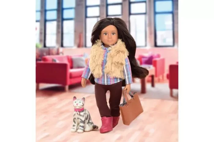 Лялька LORI 15 см Марія і кішка Мока - Зображення 3