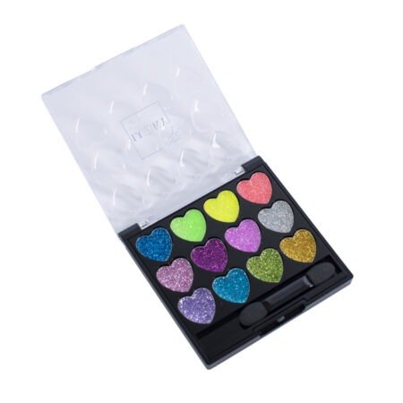 Крем-тіні для повік з блискітками, з аплікатором дитячі т.м.  Lukky , в наборі - Зображення 2