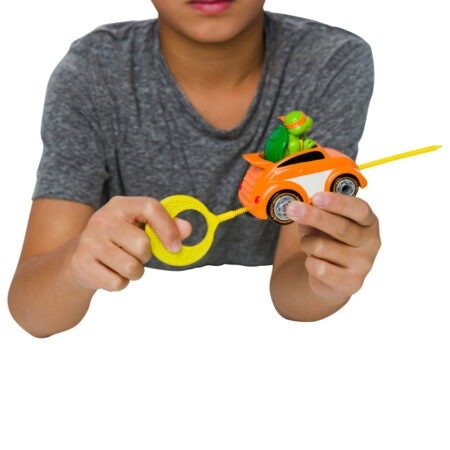 TMNT Черепашки-ніндзя класичні Гонщик з лаунчером Мікеланджело - Зображення 3