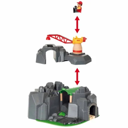 Ігровий набір BRIO Тунель з підйомним краном (33889) - Зображення 6