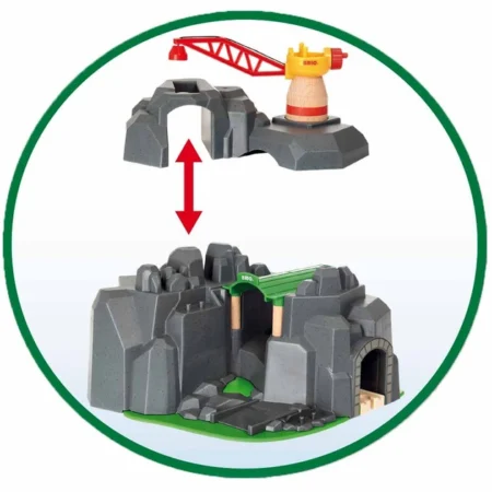 Ігровий набір BRIO Тунель з підйомним краном (33889) - Зображення 7