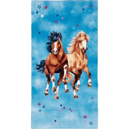 Чарівний пляжний рушник “Друзі Коней” - Зображення 2