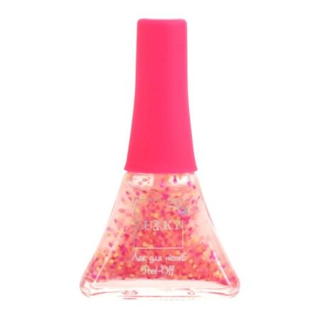 Лак для нігтів  Конфеті - Мікс  рожево-золотистий мікс  5,5 мл. т.м. Lukky - Зображення 2