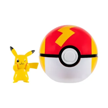 Игровой набор POKEMON W16 - ПИКАЧУ В ПОКЕБОЛЕ (игровая фигурка, покебол) - Зображення 2