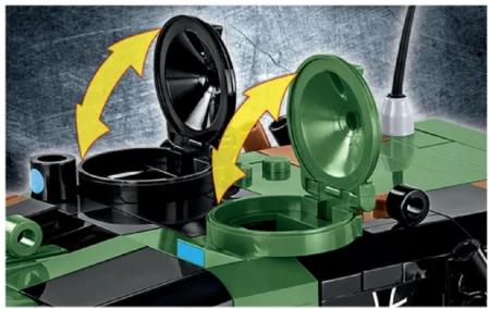 Конструктор COBI Танк Леопард 2, 864 деталі - Зображення 3