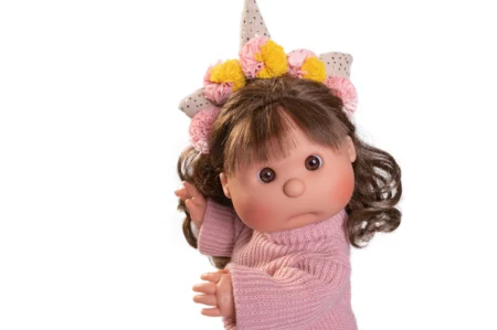 Кукла  Iris con diadema de unicornio para ti  38 см ANTONIO JUAN (23102 ) - Зображення 5