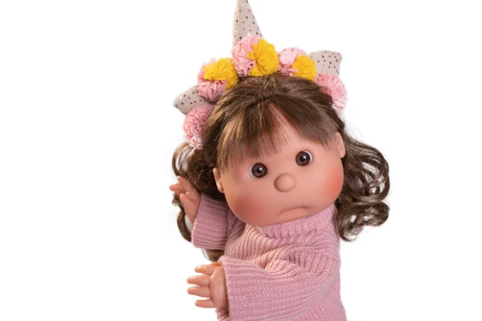 Кукла  Iris con diadema de unicornio para ti  38 см ANTONIO JUAN (23102 ) - Зображення 5