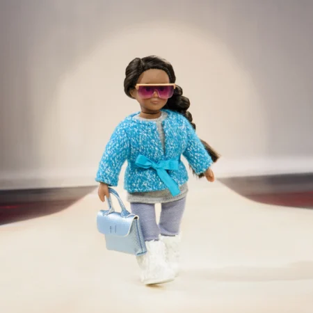 Набір одягу для ляльок LORI блакитне пальто - Зображення 3