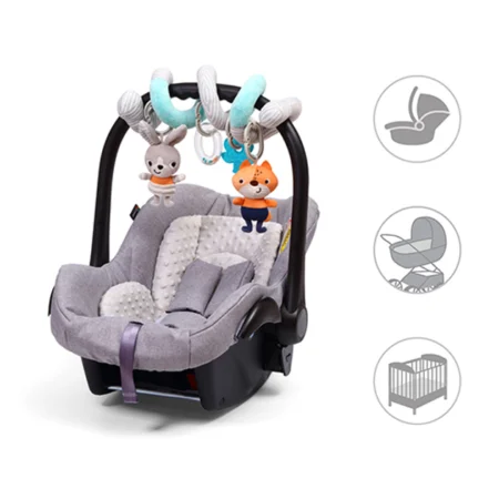 Іграшка - підвіска  Кролик та лисичка   BabyOno - Зображення 3