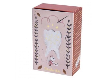 Коробочка з мишкою для молочного зуба MOULIN ROTY Apres la Pluie