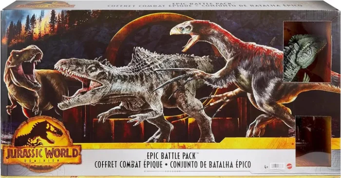 Ігровий набір з фігурками Jurassic World Epic Battle Pack - Зображення 2