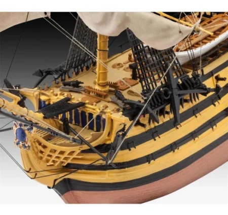 Збірна модель-копія Revell набір Корабель Victory  Трафальгарська битва  рівень 4 масштаб 1:225 - Зображення 3