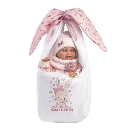 Пупс Nica Recien Nacida Porta Bebe Magic Nature 40 см LLORENS (73802)