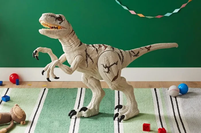 Величезний Динозавр Домініон Атроцираптор Jurassic World Dominion Atrociraptor Mattel HFR09 - Зображення 2