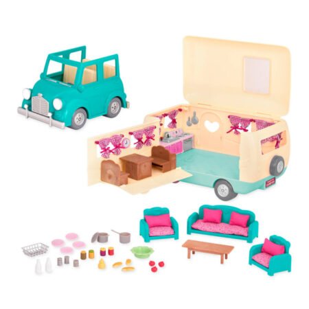 Ігровий набір Li'l Woodzeez Кемпер блакитний 6486Z - Зображення 4