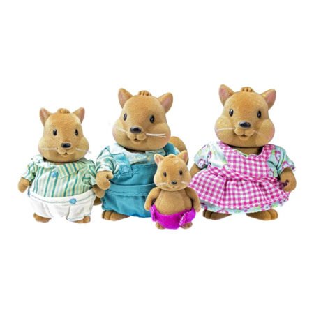 Набір фігурок Li'l Woodzeez Сім'я Білок