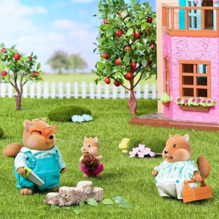 Набір фігурок Li'l Woodzeez Сім'я Білок - Зображення 4