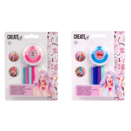 Набір для волосся Create It! Кольорова крейда з аксесуарами в асортименті (84517)