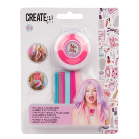 Набір для волосся Create It! Кольорова крейда з аксесуарами в асортименті (84517) - Зображення 2