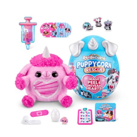 М'яка іграшка-сюрприз Rainbocorn-A (серія Puppycorn Rescue),  арт. 9261A - Зображення 2