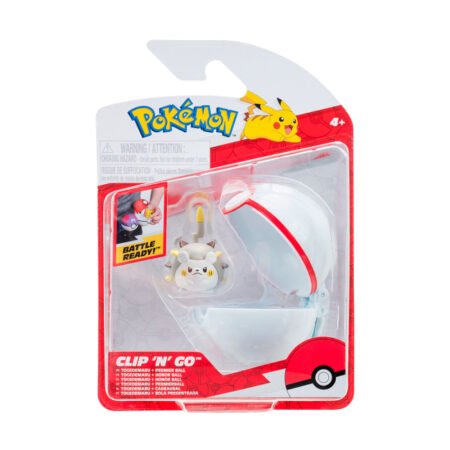 Игровой набор POKEMON W16 - ТОГЕДЕМАРУ В ПОКЕБОЛЕ (игровая фигурка, покебол)