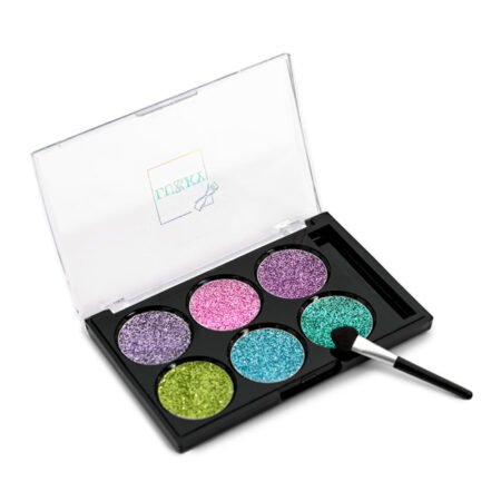 Крем-тіні для повік з блискітками, з аплікатором дитячі т.м. «Lukky», Кольори:фіолетовий,рожевий,пурпуровий,зелений,бірюзовий,смарагдовий - Зображення 2