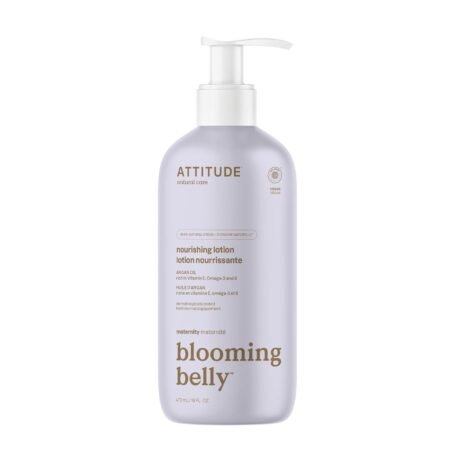 Лосьйон для тіла  Blooming Belly  аргановий живильний 473мл, Attitude