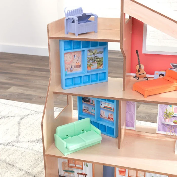 Ляльковий будиночок KidKraft Hazel City Life Mansion 65990 - Зображення 3