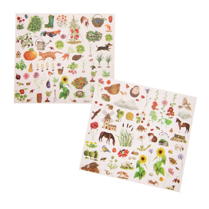 Творчий набір MOULIN ROTY Gardener transfers Le Jardin du Moulin - Зображення 3