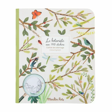 Книга наліпок MOULIN ROTY Botanist sticker book Le jardin