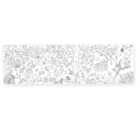 Велика розмальовка MOULIN ROTY Botanist giant colouring poster - Зображення 2