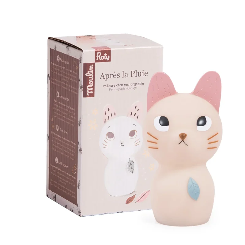 Нічник котик MOULIN ROTY Apres la pluie