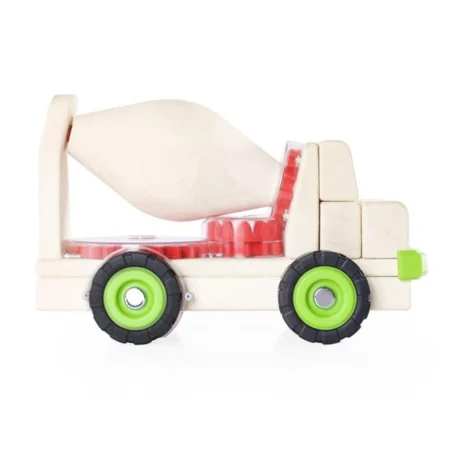 Іграшка Guidecraft Block Science Trucks Велика бетономішалка (G7530) - Зображення 3