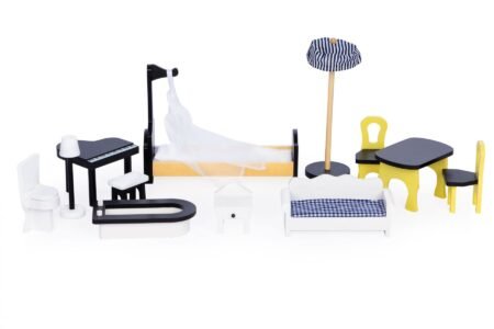 Ігровий дерев'яний будиночок з аксесуарами - Зображення 4