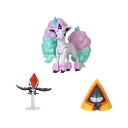 Набор игровых фигурок POKEMON W17 - СНОРАНТ, ПИКИПЕК, ПОНИТА - Зображення 2