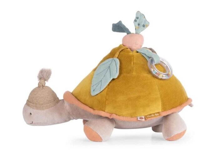 Велика розвиваюча іграшка черепаха MOULIN ROTY Activity turtle - Зображення 2